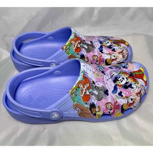 Disney Parks 100 Years Mickey Mouse Music & Wonder Adult Crocs M 10 W 12- EUC - Picture 3 of 7